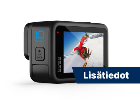 Varustevinkki matkalle 2023: Vuokraa GoPro 10 lisävarusteilla